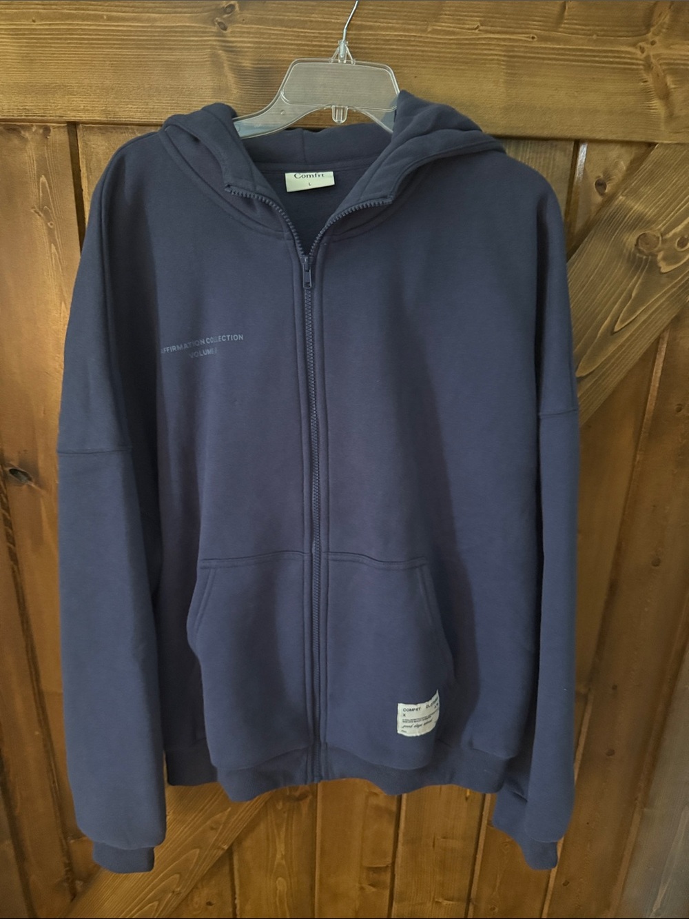 Comfrt Affirmation Zip Hoodie
